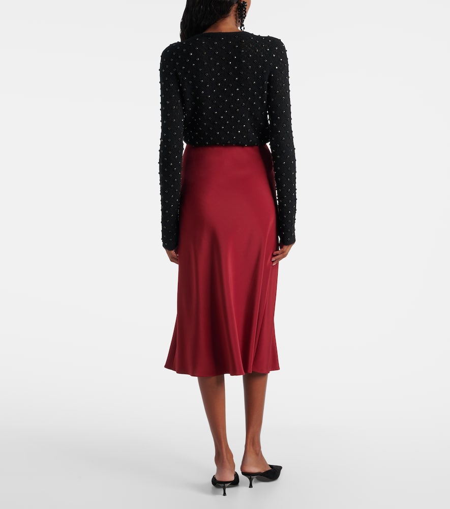 Max Mara A-line Skirt In Red