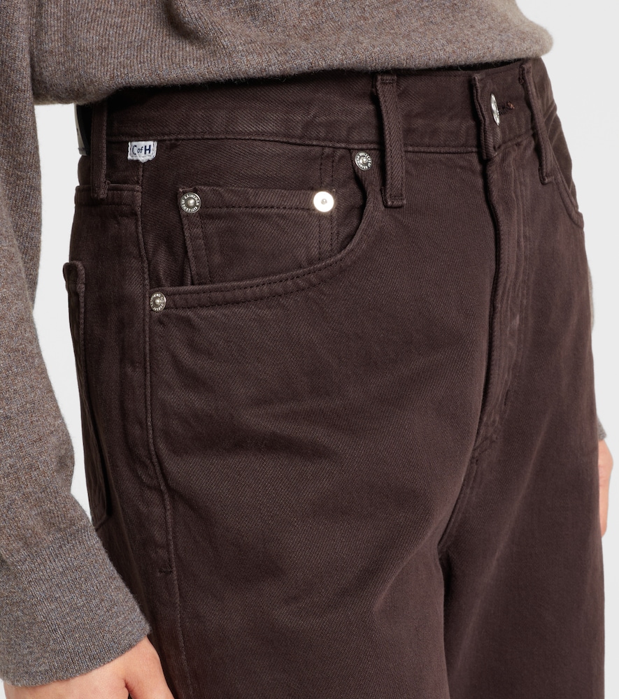 Miro Mid-Rise Barrel-Leg Jeans