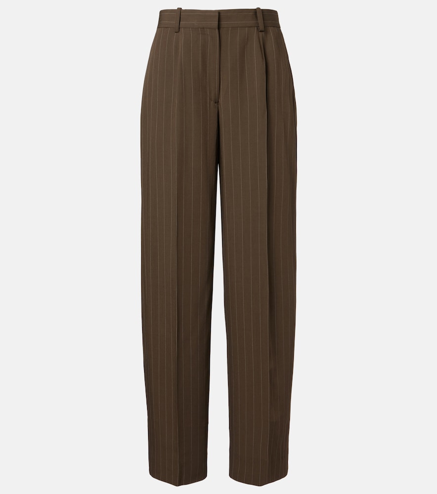 Toteme Pantalon droit fines rayures 432 €
