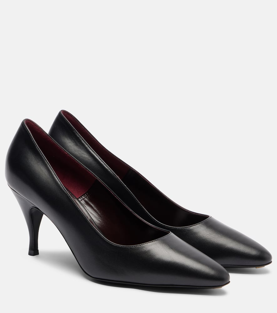 Herbert Levine Pure And Simple Leather Pumps In Multi