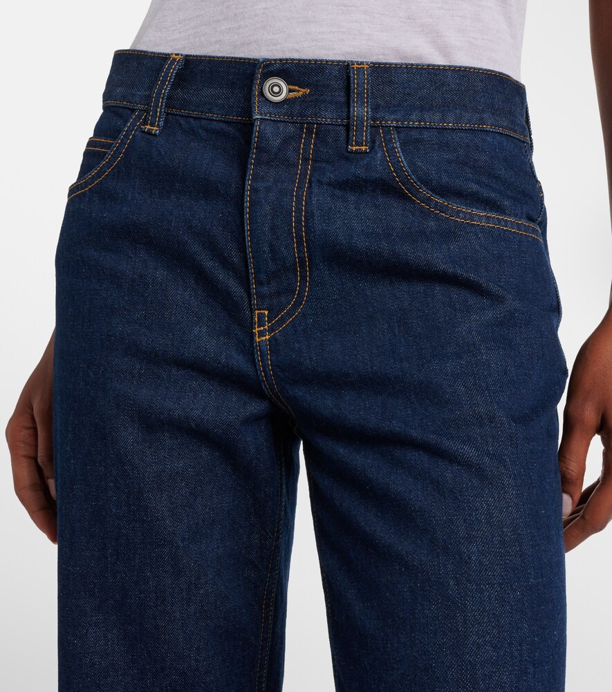  The Row The Row Carlyl Mid-rise Straight Jeans 
