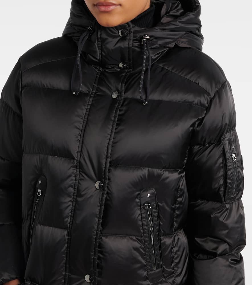 Bogner Jonna Hooded Down Coat In Black