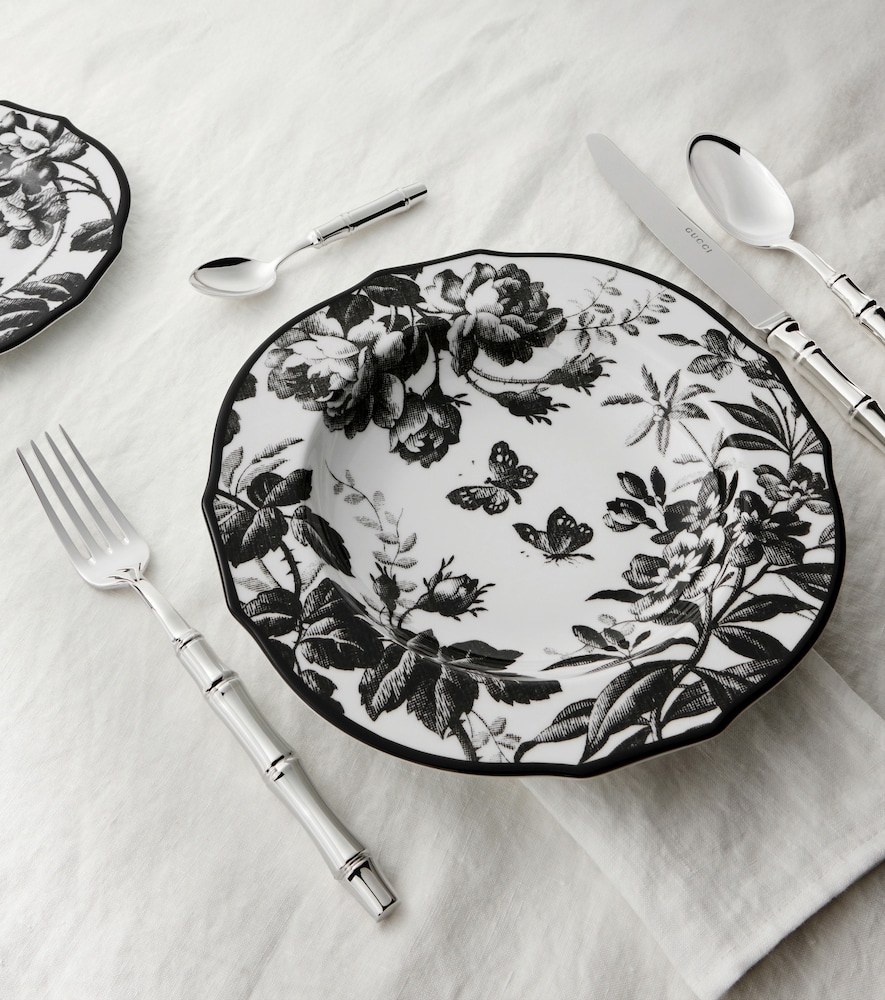  Gucci Gucci Bamboo Set Of 2 Silver-plated Forks 