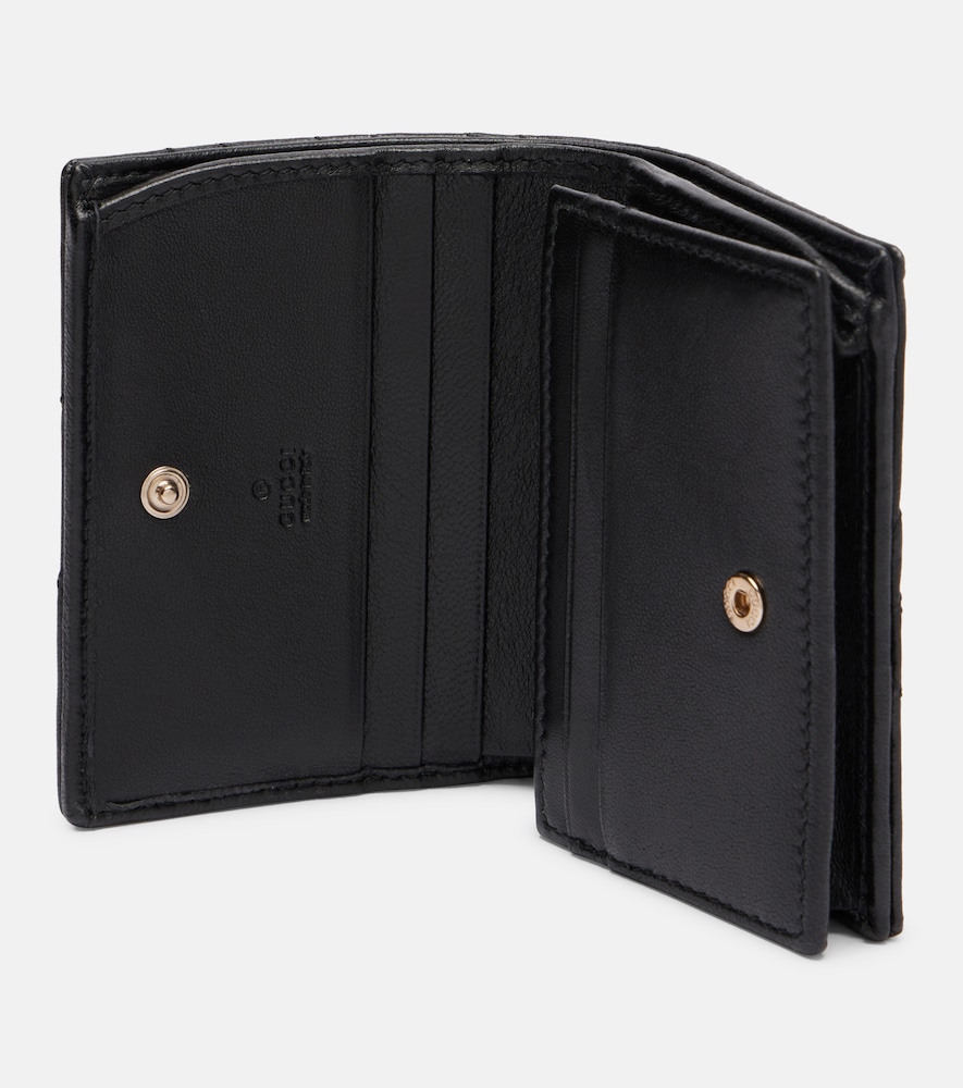  Gucci Gucci Gg Leather Bifold Wallet 