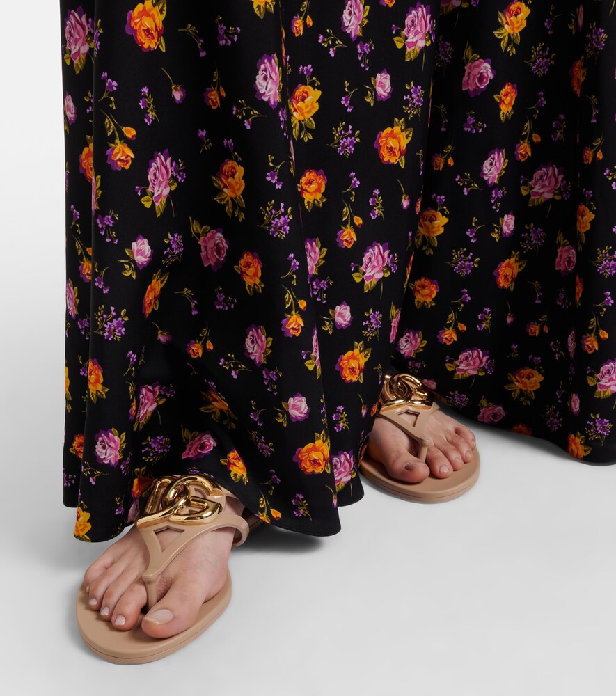 Dolce & Gabbana DG thong sandals