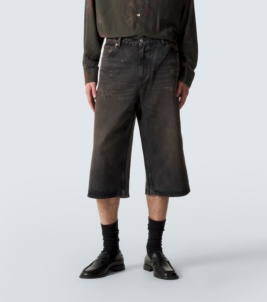  Our Legacy Our Legacy Distressed Shorts Capri Cut 
