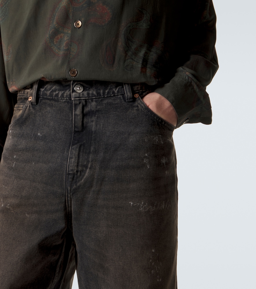  Our Legacy Our Legacy Distressed Shorts Capri Cut 