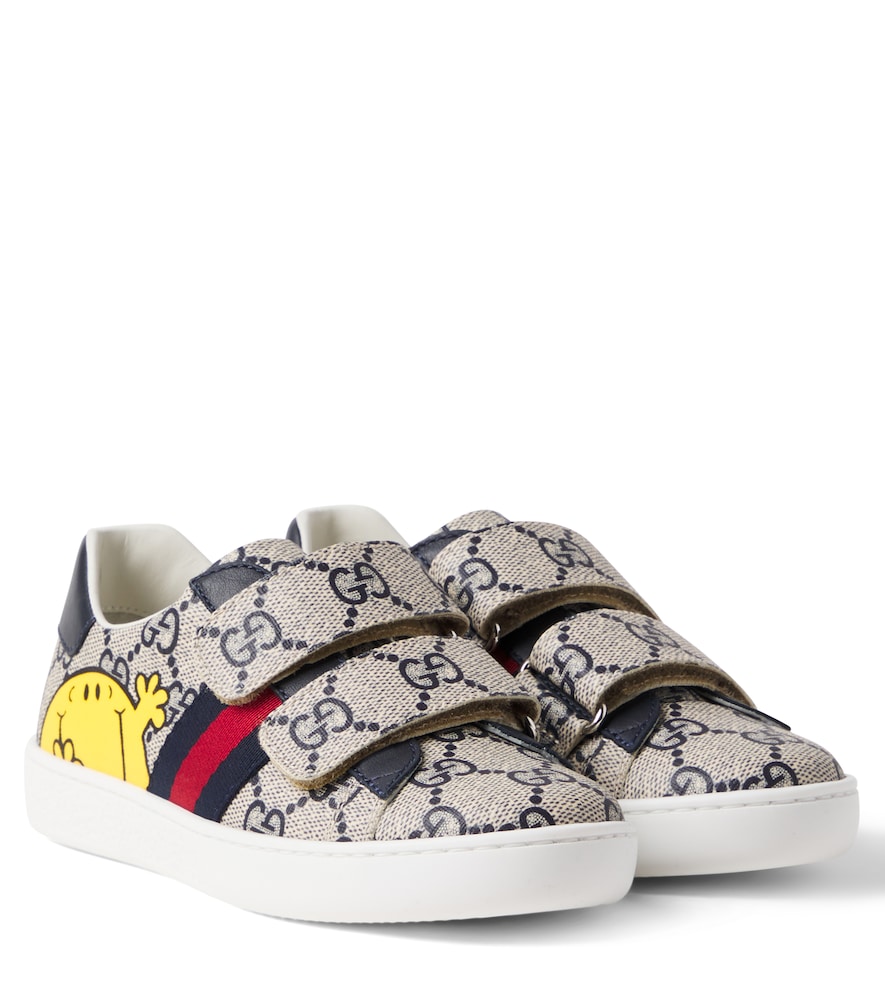 Gucci Kids x Mr. Men Little Miss Ace GG canvas sneakers