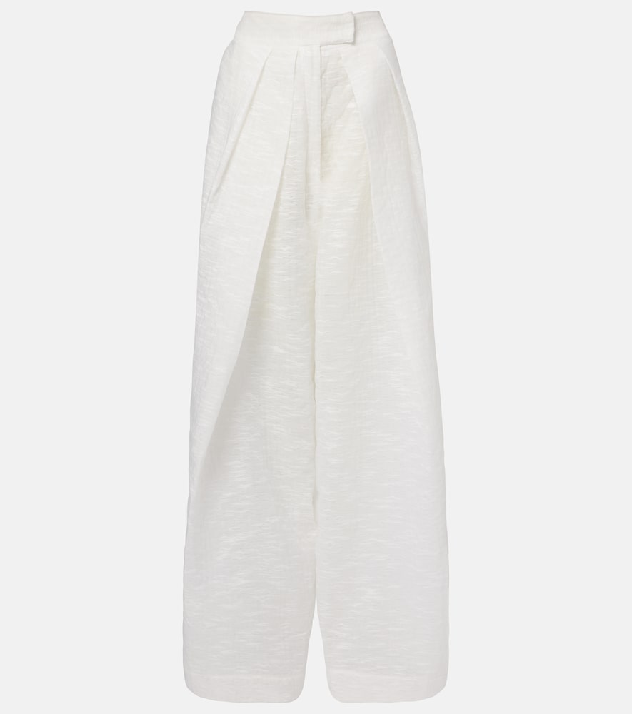 Maticevski Hello Sailor pleated wide-leg pants