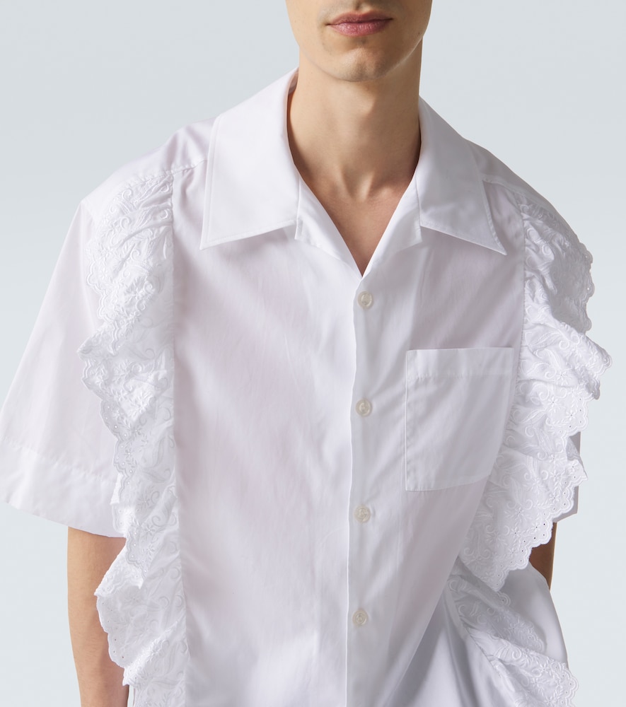  Simone Rocha Simone Rocha Hemd Aus Baumwollpopeline 
