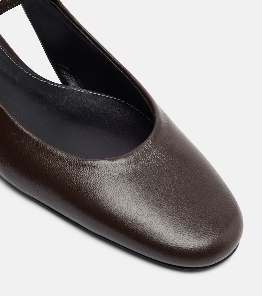  Toteme Toteme Mary-jane-ballerinas Aus Leder 