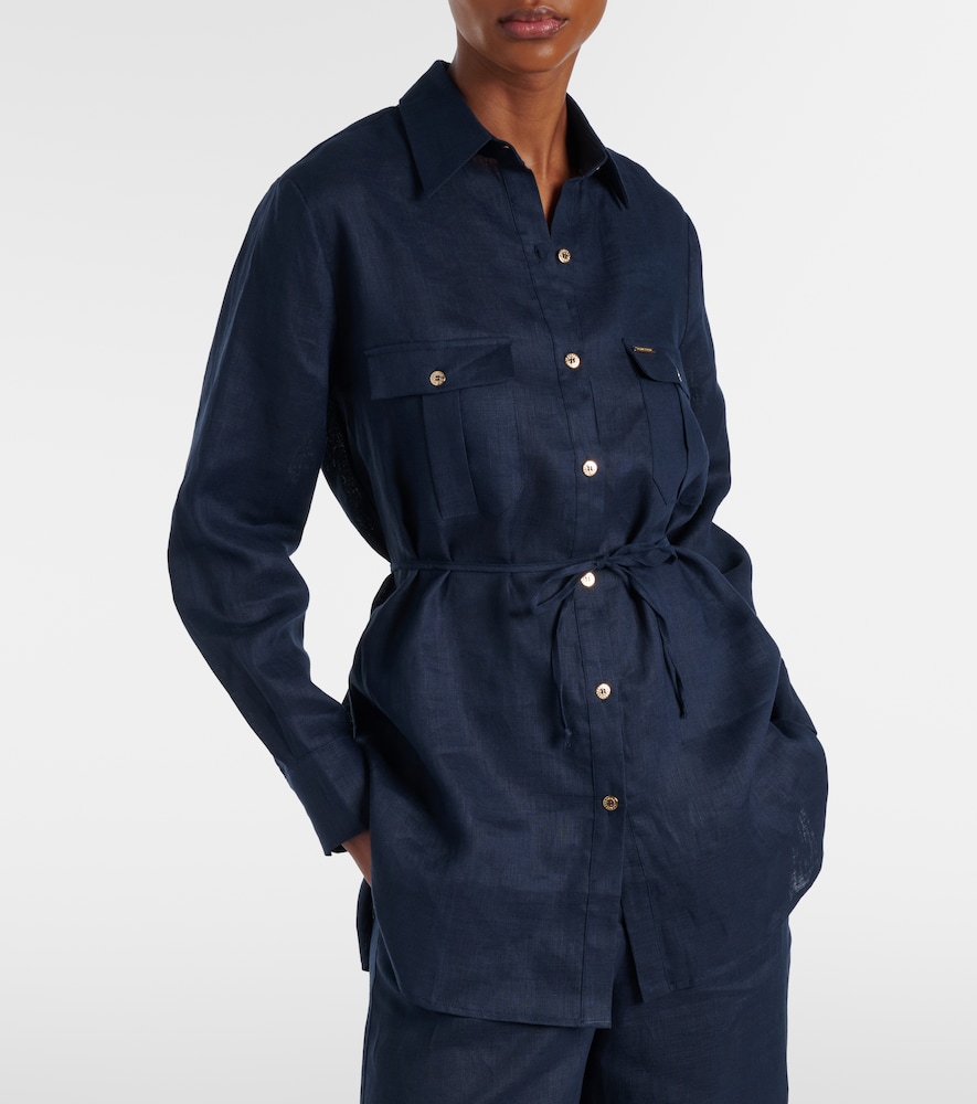  Melissa Odabash Melissa Odabash Ariel Linen Shirt 