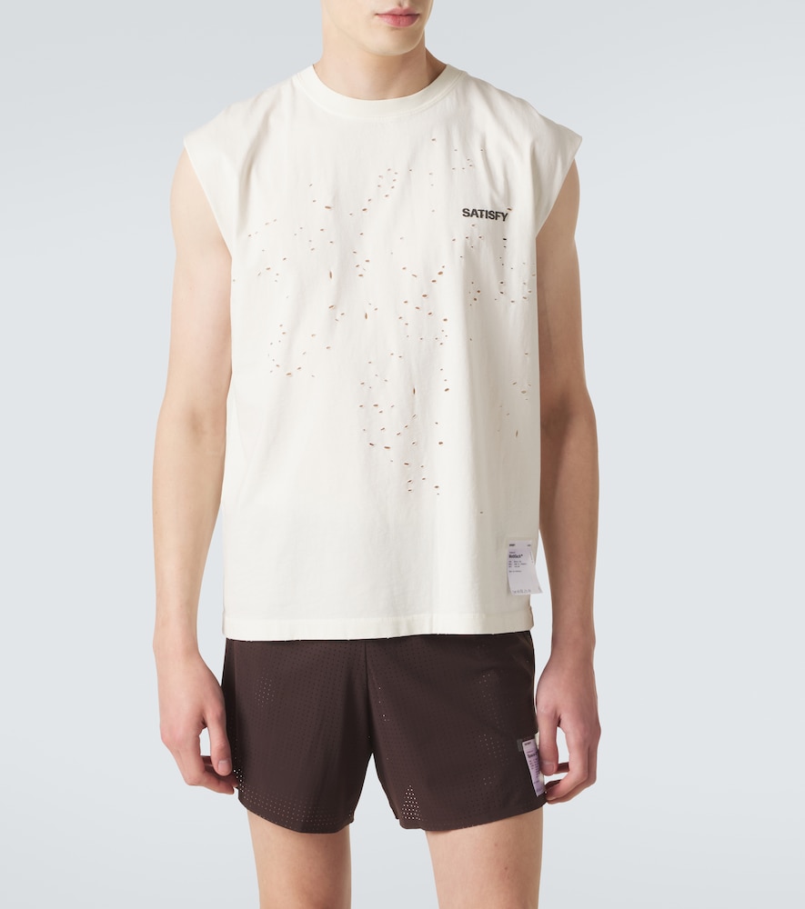  Satisfy Satisfy Top Mothtech Aus Baumwoll-jersey 