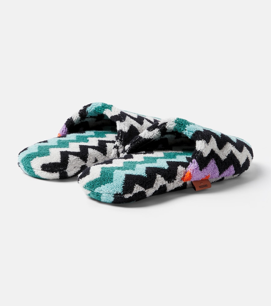  Missoni Missoni Slippers Best Zigzag Aus Baumwollfrottee 