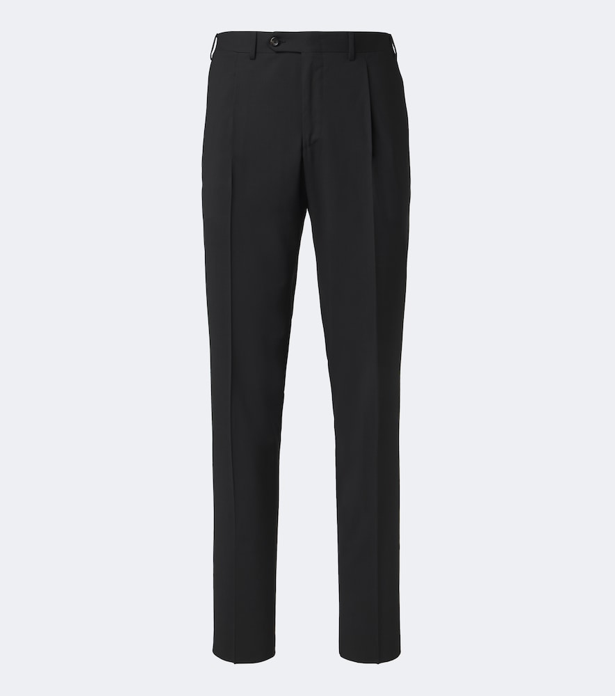 Canali Canali Wool-blend straight pants　Canali ウールブレンド ストレートパンツ
