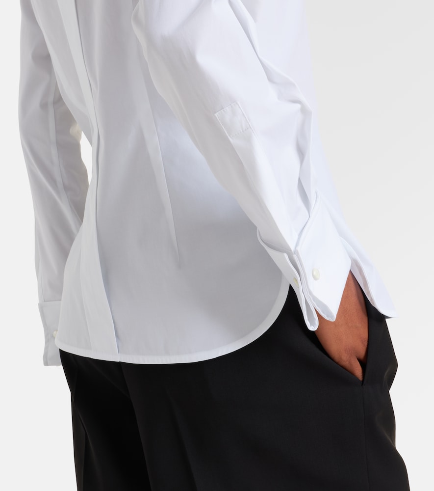 Cotton-Blend Poplin Shirt