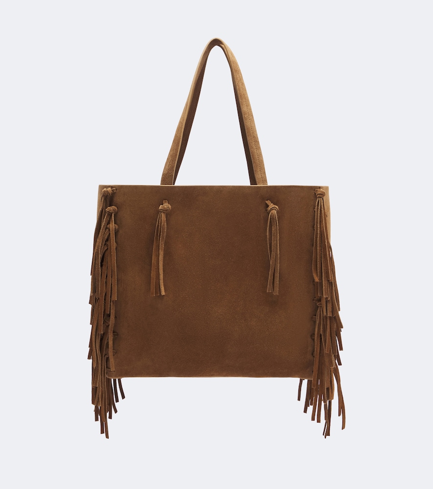 Shopper Joni aus Veloursleder