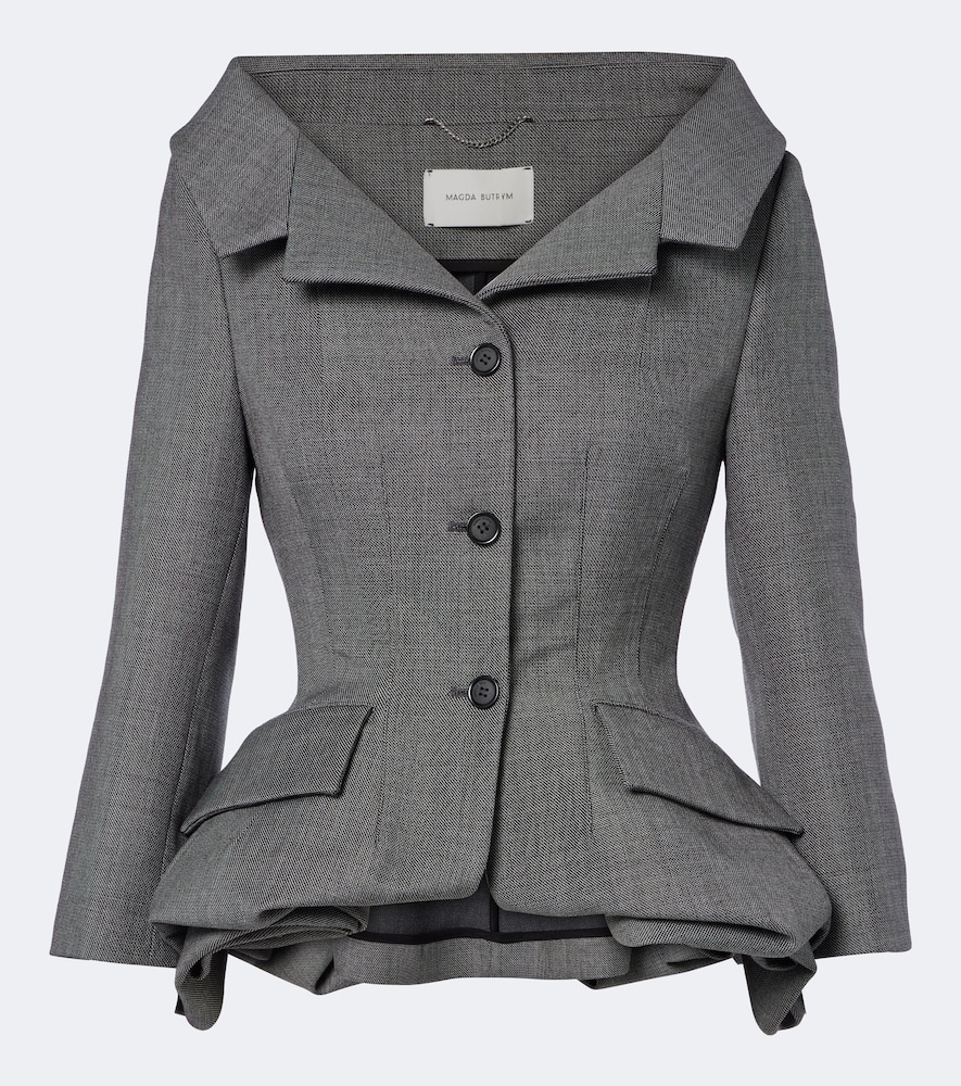 Blazer aus Schurwolle