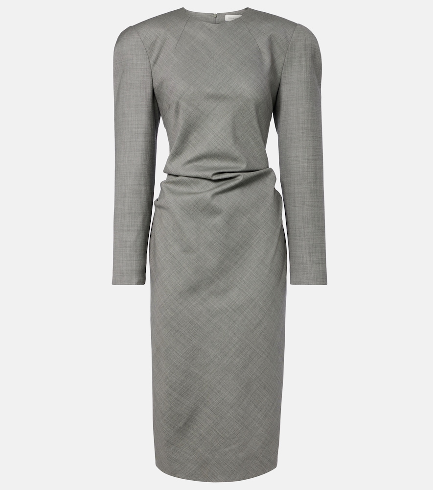 Midikleid aus Wolle