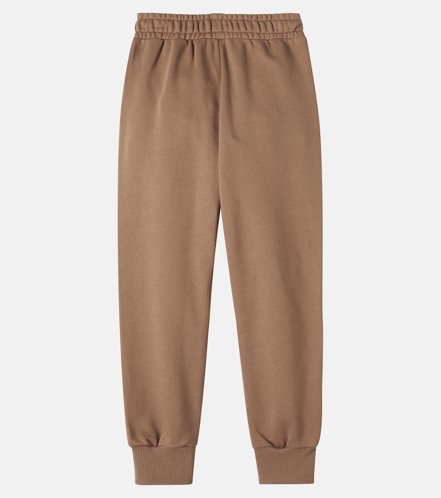  Versace Kids Versace Kids Logo Cotton Jersey Sweatpants 