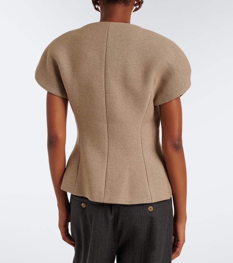 Ovalo Wool And Cotton Jacket