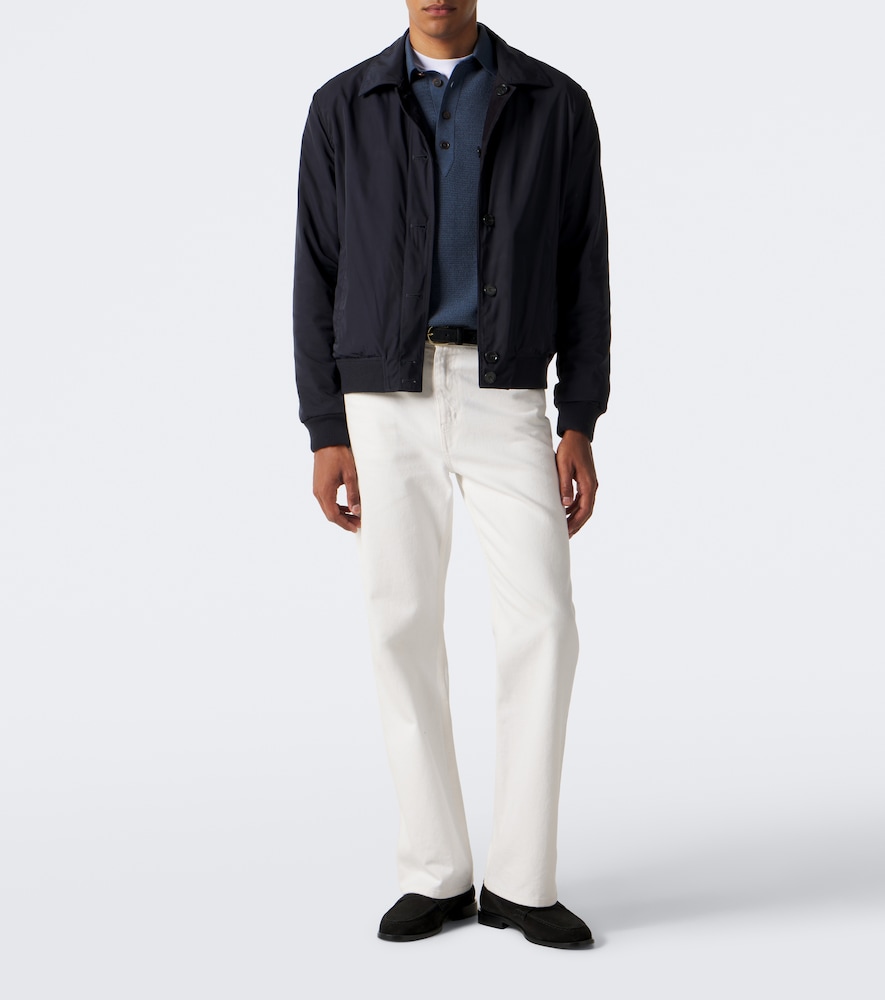 Cashmere Polo Sweater