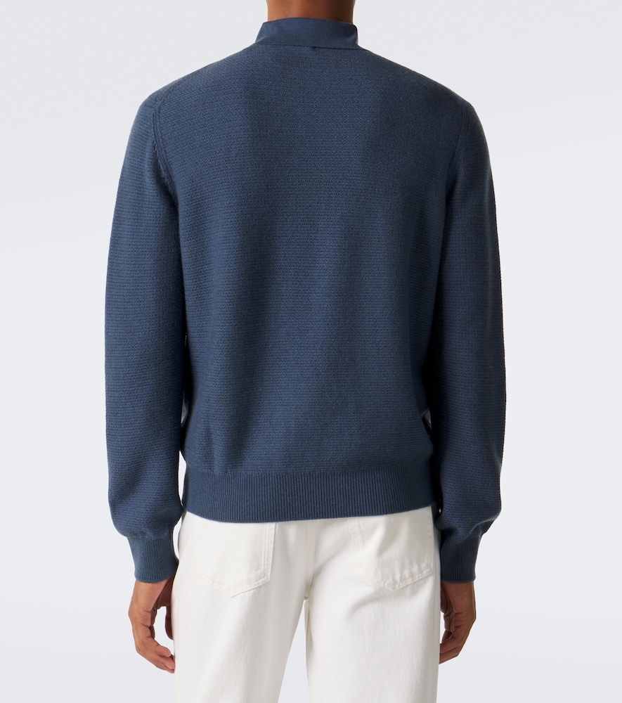 Cashmere Polo Sweater
