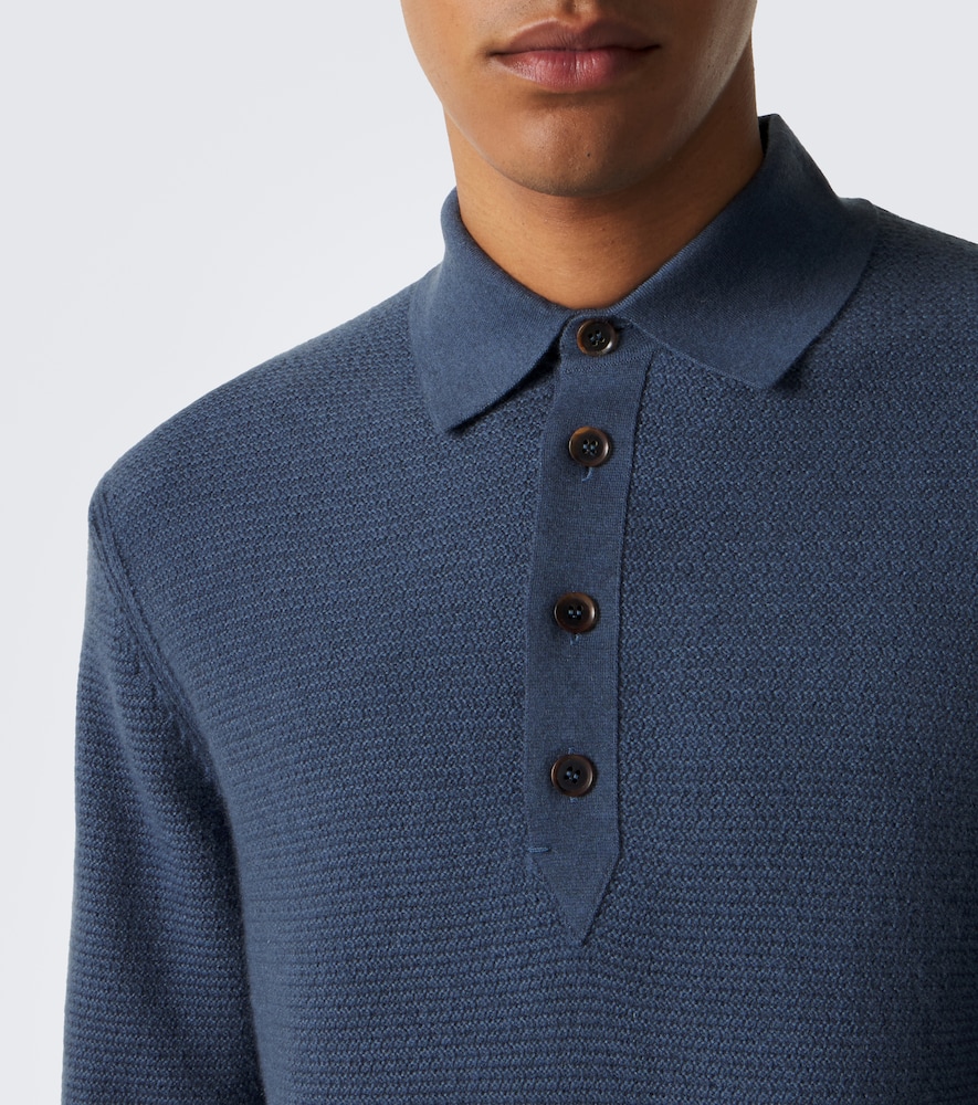 Cashmere Polo Sweater