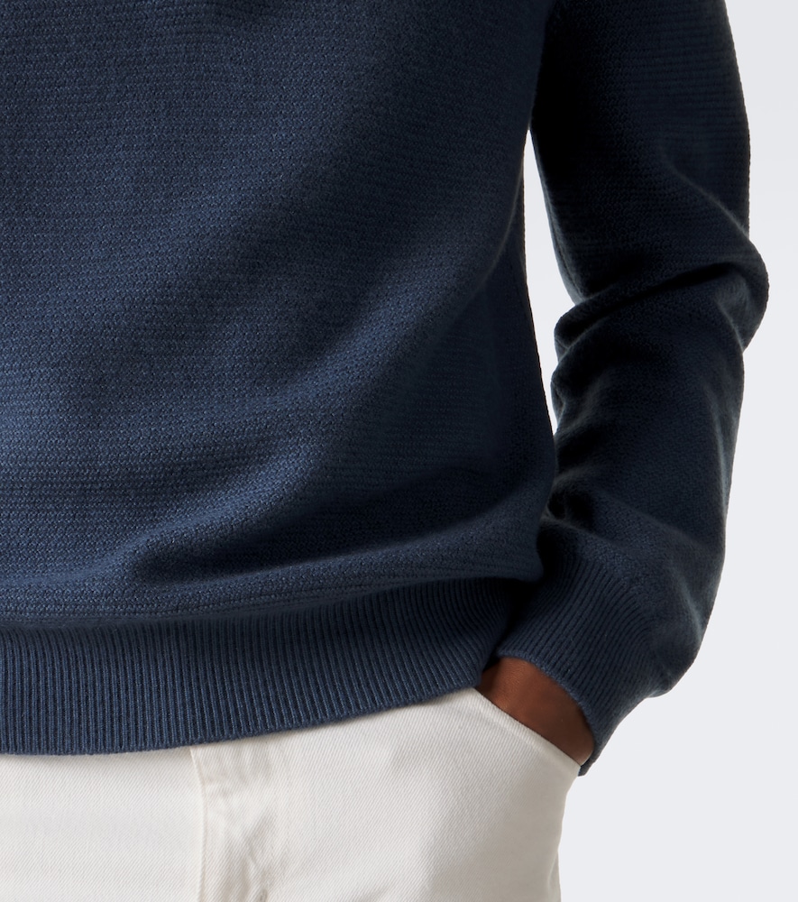 Cashmere Polo Sweater