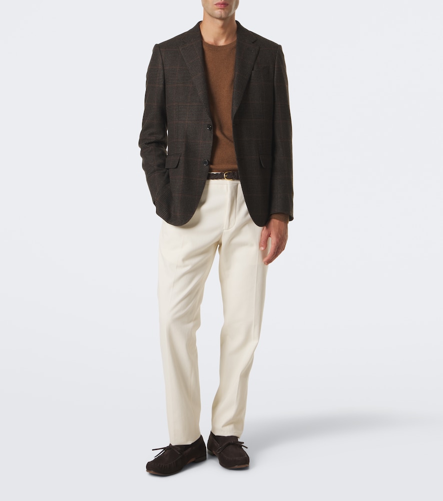 Suede Loafers