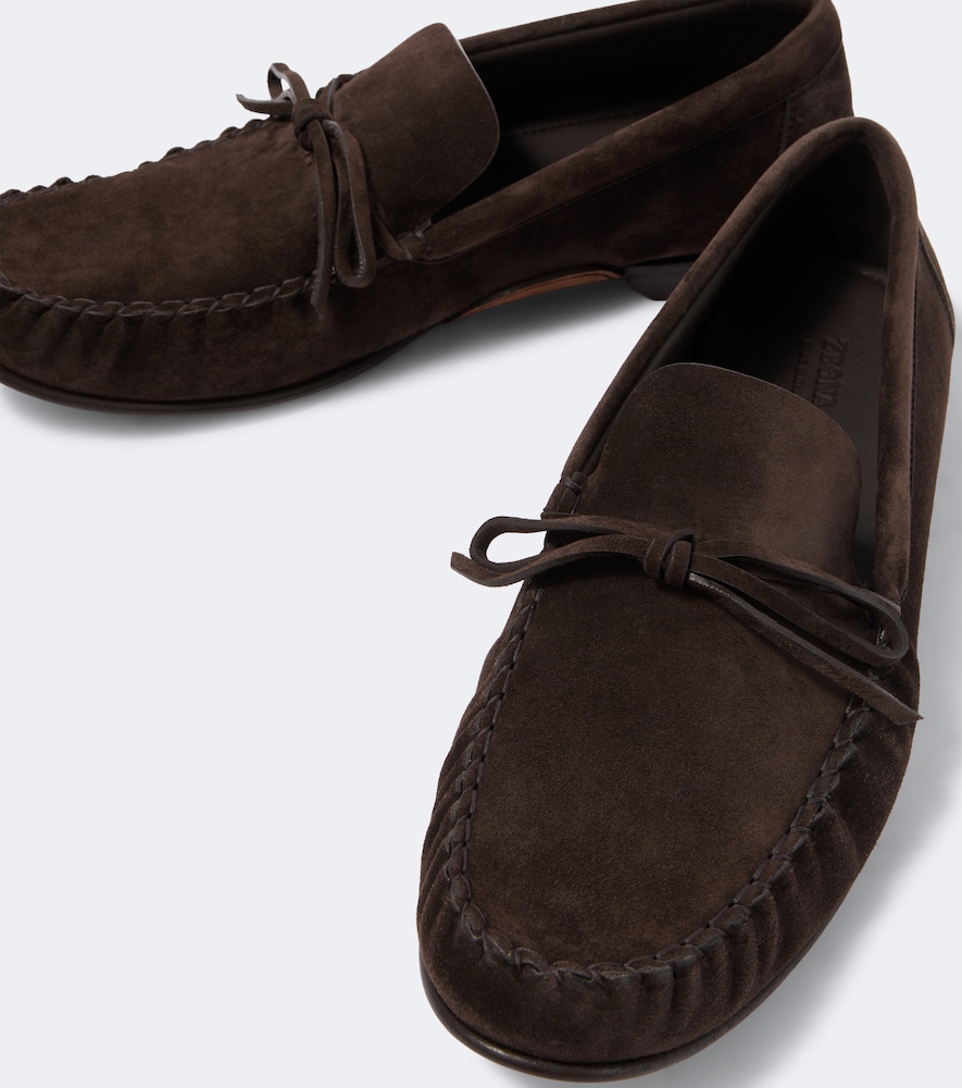 Suede Loafers