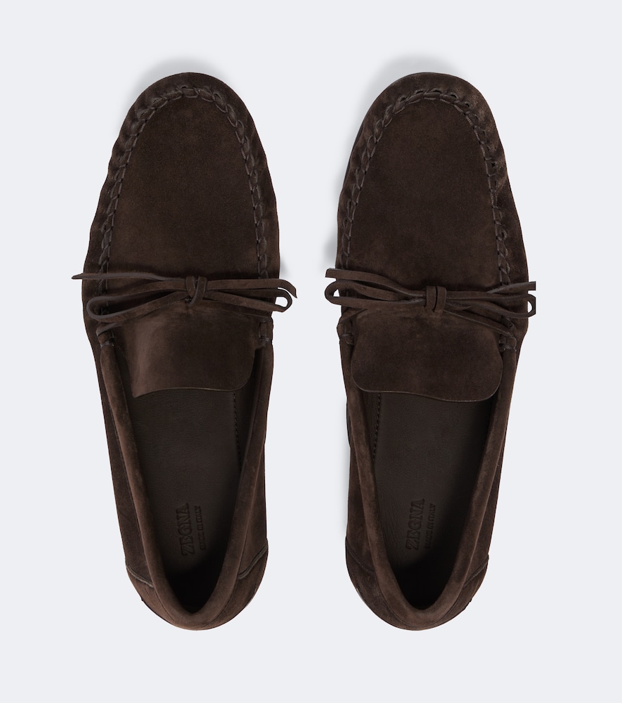 Suede Loafers