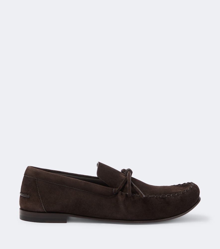 Suede Loafers
