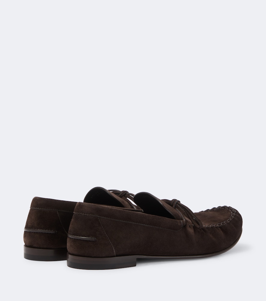 Suede Loafers