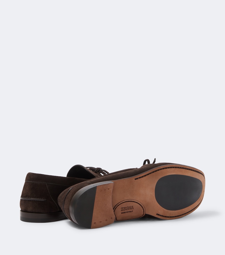 Suede Loafers