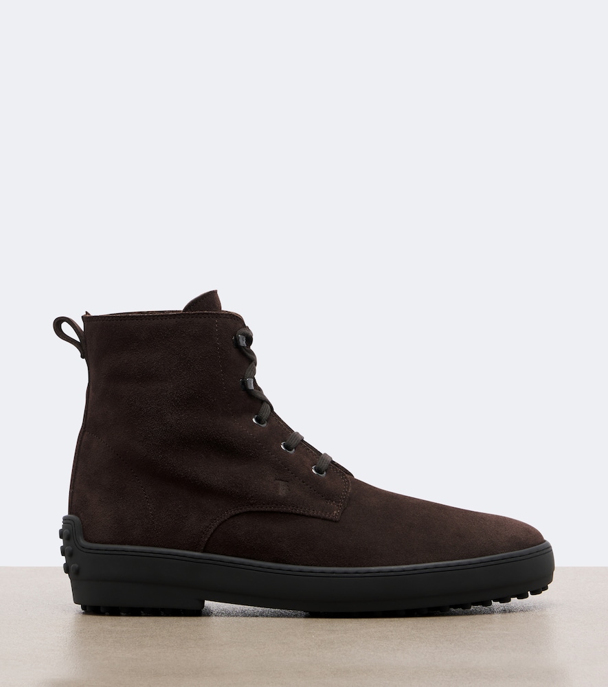 Gommino® Shearling-Lined Ankle Boots