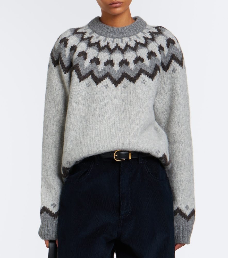 Alan Fair Isle Alpaca And Wool-Blend Sweater