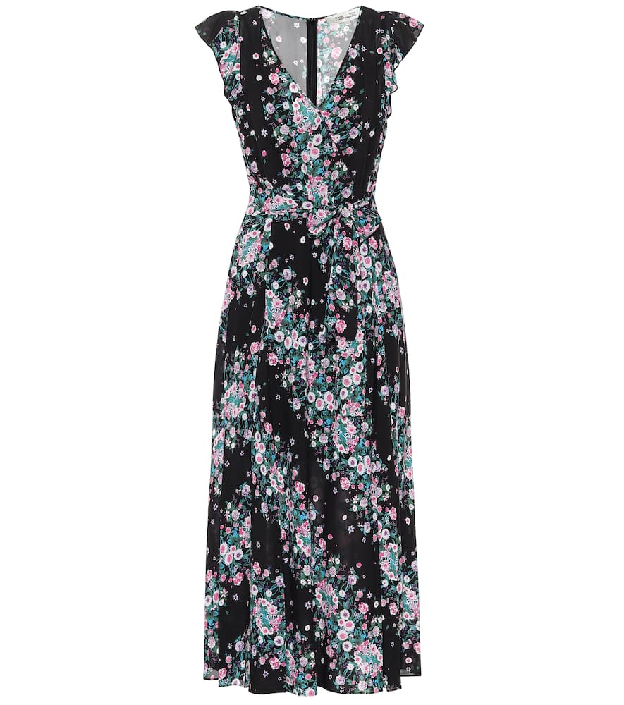 Isla floral wrap dress by Diane von Furstenberg Coshio Online Shop