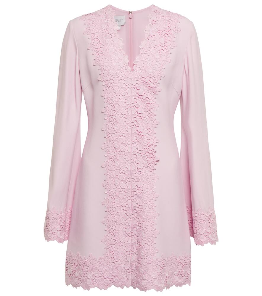 Giambattista Valli Lace-trimmed minidress
