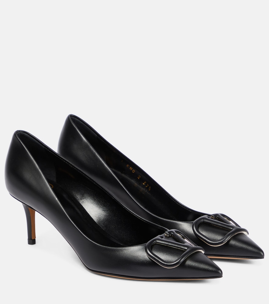 Valentino Garavani VLogo leather pumps