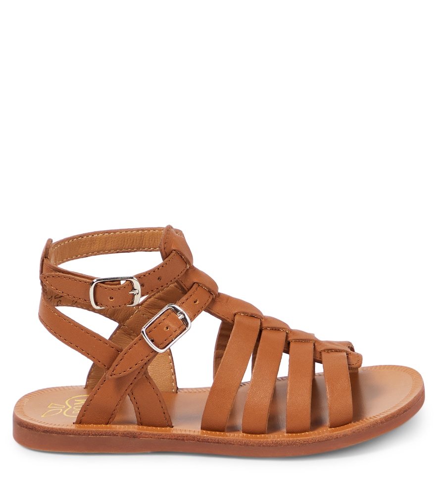  Pom D'api Pom D'api Plagette Gladiator Leather Sandals 