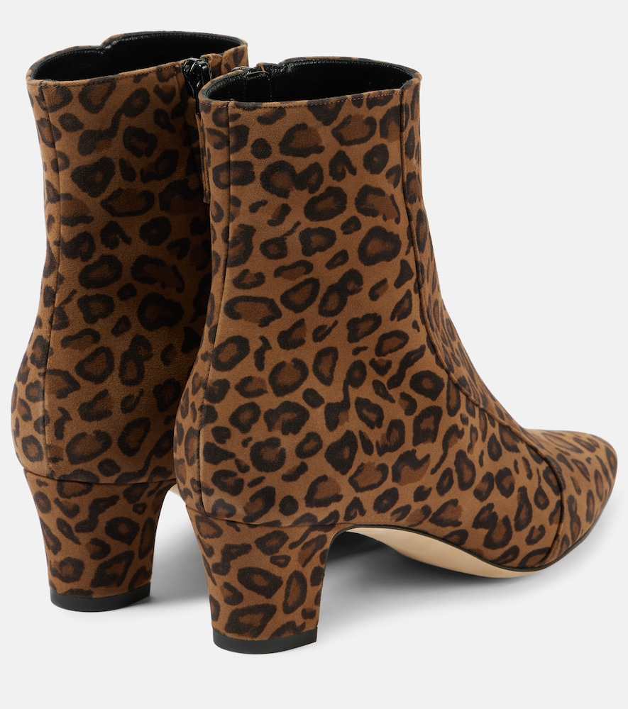  Manolo Blahnik Manolo Blahnik Ankle Boots Myconia 50 Aus Veloursleder 