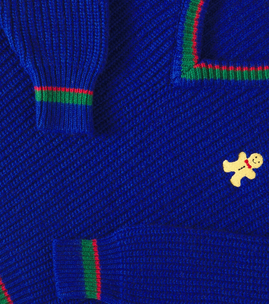 Bobo Choses Gingerbread Sweater In Blue