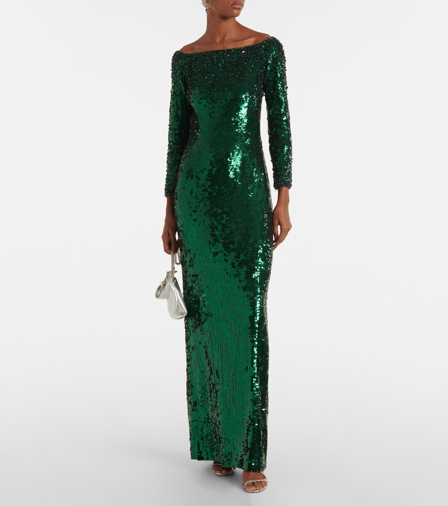  Jenny Packham Jenny Packham Ballroom Blitz Sequined Gown 