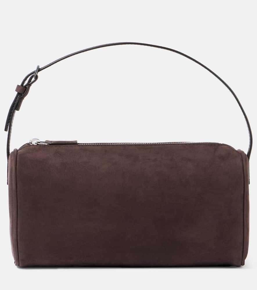 The Row '90s Leather Tote Bag In Brown