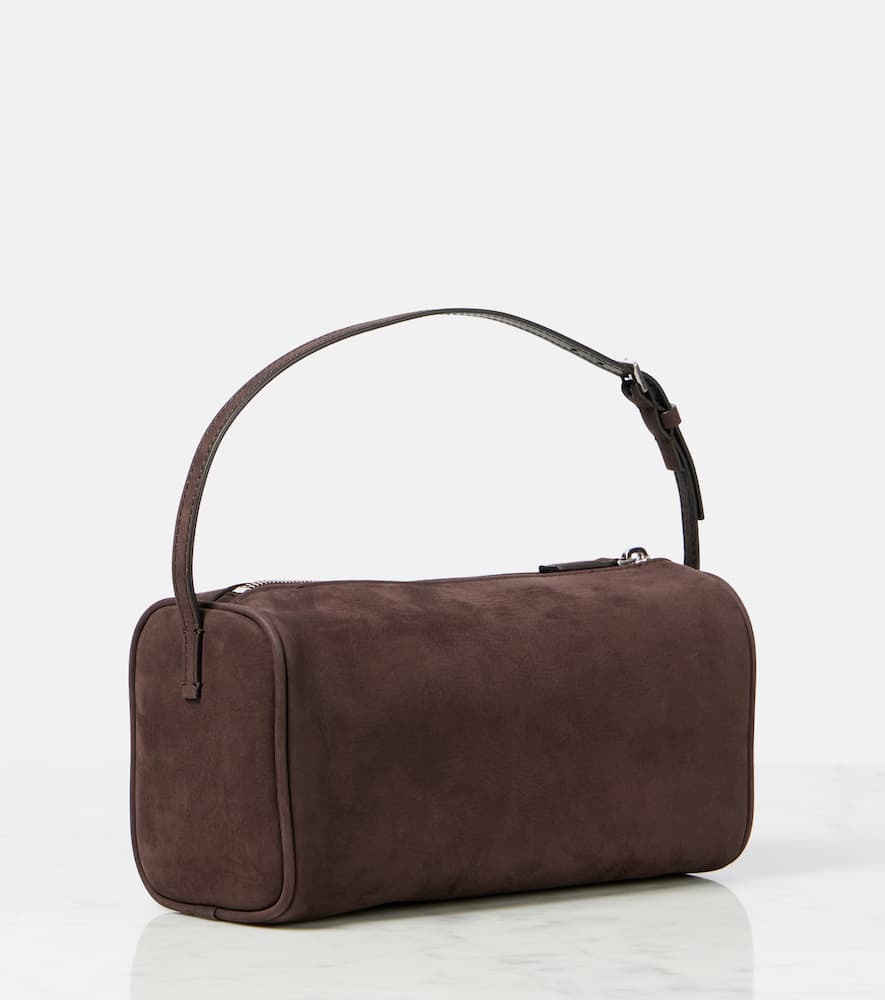 The Row '90s Leather Tote Bag In Brown