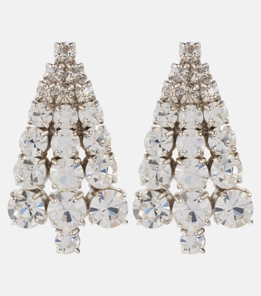 Jil Sander Crystal-embellished earrings