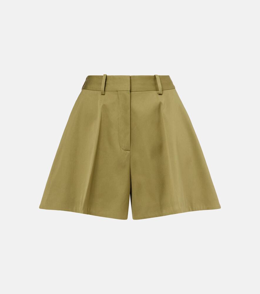Loewe Cotton and silk gabardine shorts