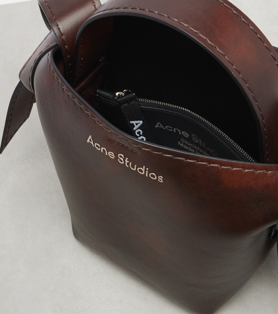  Acne Studios Acne Studios Musubi Small Leather Crossbody Bag 