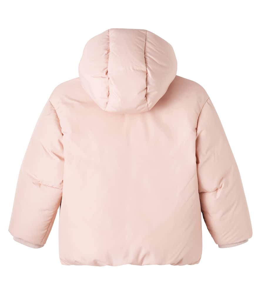 Dolce & Gabbana Dg Sequined Down Jacket In Neutral